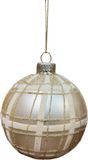 Uniplant Boule de Noël carre perle 8 cm