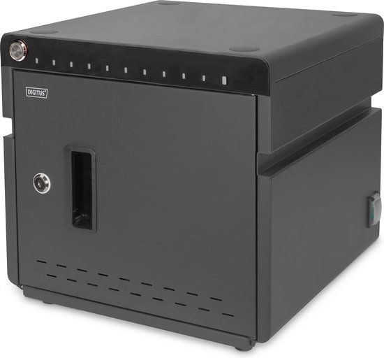 DIGITUS Bureau-laadkast - 10 Laadplaatsen - UV-C Lamp