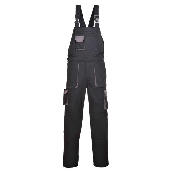 Portwest Amerikaanse overall Texo TX12 Zwart/grijs maat 2XL