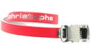 Zéfal Christophe 516 leer rood/zilver