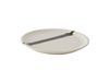Assiette Toledo Ø17,5 cm blanc cassé
