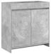 Gris béton Armoire sous lavabo 78,5 x 37,5 x 81 cm