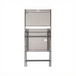 Hespéride Modula Set van 4 opvouwbare tuinstoelen van staal