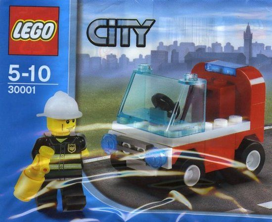 LEGO 30001 Brandweer (Polybag) - 5702014596535