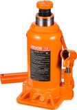 VEVOR Hydraulische Krik, Flessenkrik, 20 Ton, Hefbereik 225–435 mm, Oranje