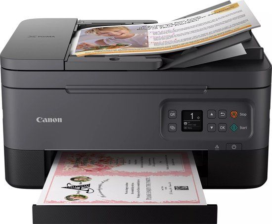 Canon PIXMA TS7450a - Multifunctionele Inkjetprinter - A4 - Wifi - Zwart