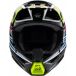 Alpinestars S-M3 Youth Wurx Zwart Geel Fluo Blauw Rood Offroad Helm