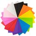 MCE-Commerce Moosrubber platen, 20 platen, A4 20 x 29 cm, 2 mm dik, schuimplaten, kleurrijk, A705020