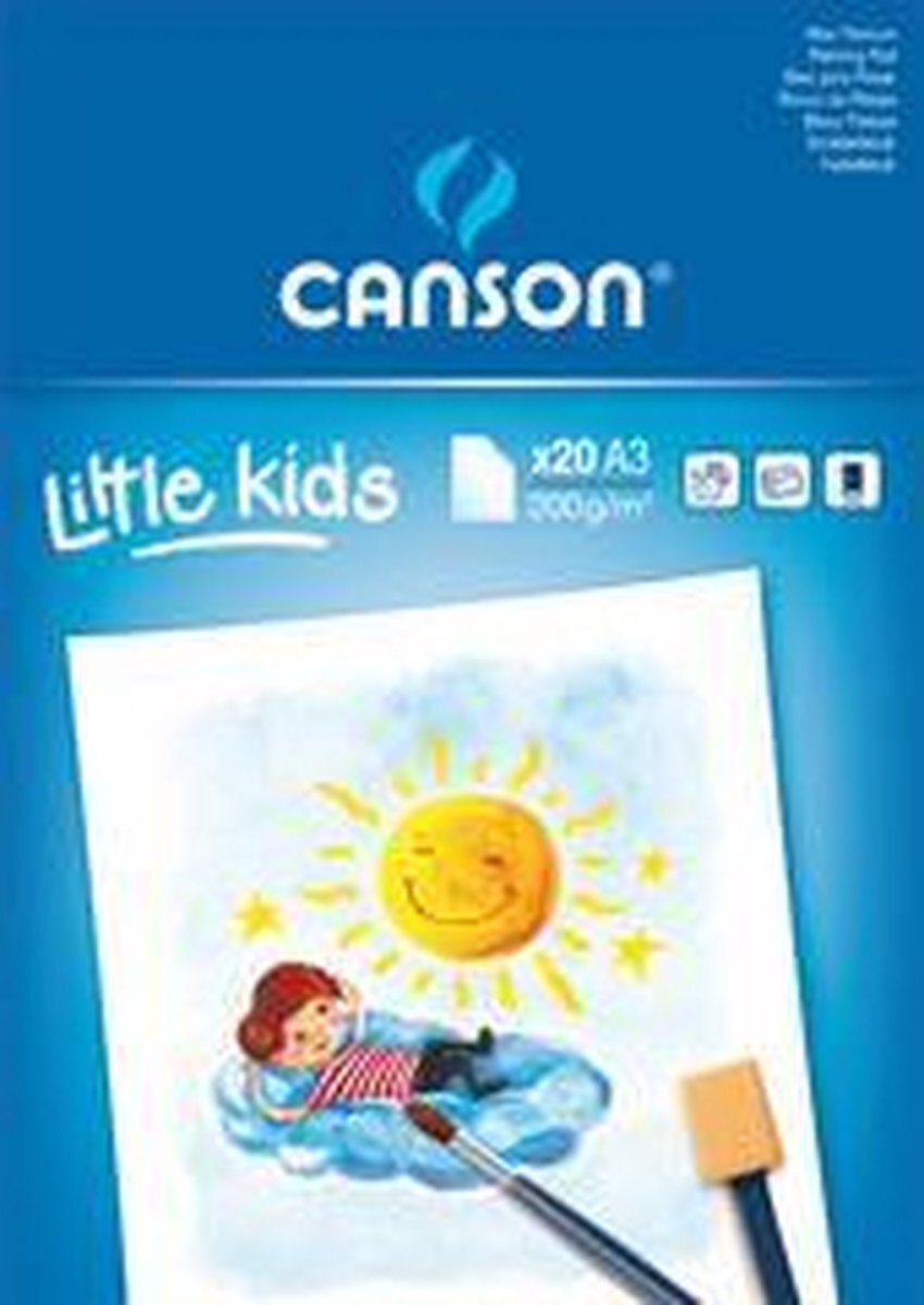 Canson CANSON-kleurblok, DIN A3, 90 g/qm, 30 vellen