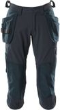Mascot Accelerate Pantalon 3/4 avec poches à clous 18249-311 - bleu marine foncé - C44