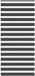Zebra Zebra rolgordijn 100x200 cm largeur de tissu 95,9 cm noir