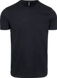 Profuomo T-Shirt Donkerblauw (navy) - Maat S - Heren - Casual T-shirts