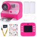 DYNASONIC Kindercamera, mini-oplaadbare digitale camera voor foto's en video's. 48 MP. 2,5 k UHD met SD-kaart, cadeau voor kinderen en meisjes van 3-14 jaar oud