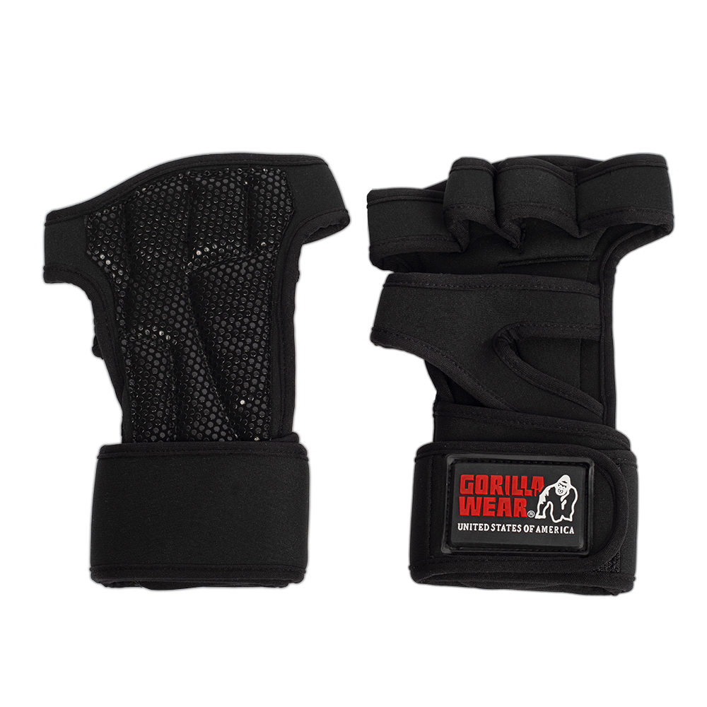 Gorilla Wear Yuma Fitness Handschoenen - Zwart - L