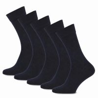 Primair Sokken voor heren 5-paar - Coton - Bleu - Taille 46