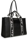 Steve Madden Bdomino Large Shopper - Dames - Polyester - Zwart