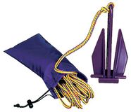 PWC Fluke-anker, nylon tas, touw