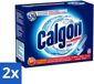 Calgon 2 x Nettoyant pour machine à laver - Contre le calcaire / résidus de détergent / odeurs - 55 comprimés