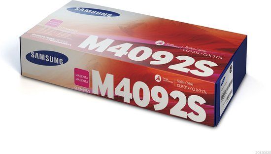 HP Samsung CLT-M4092S Magenta Toner Cartridge - SU272A - Compatible with Samsung CLP-310 / CLP-315 / CLX-3170 / CLX-3175 Series
