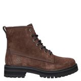 Timberland Britton Drive suède veterboots met profielzool - bruin