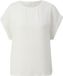 s.Oliver Blouse ecru Korte mouw Regular Fit Polyester Dames 42