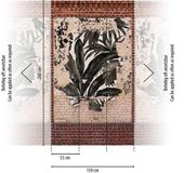 A.S. Création Oude Muur Met Palmbladeren Fotobehang