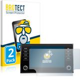 BROTECT - Screenprotector voor Skoda Karoq Amunds Sportline 2021 Infotainment System - Folie Beschermfolie matte 2 Stuks