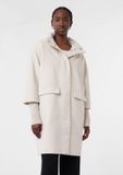 Comma Outdoor-Mantel Beige Dames Maat 46