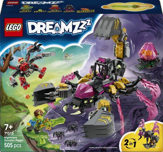 LEGO Dreamzzz Nachtmerrie Schorpioengraver - Set 71513