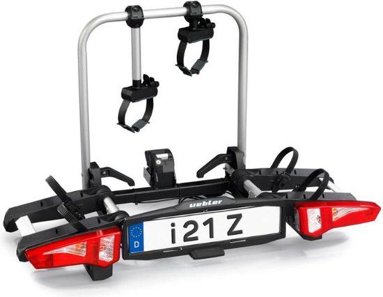 Uebler i21 Z Fietsendrager - 2 Fietsen - 60 kg Draagvermogen - 90° kantelbaar