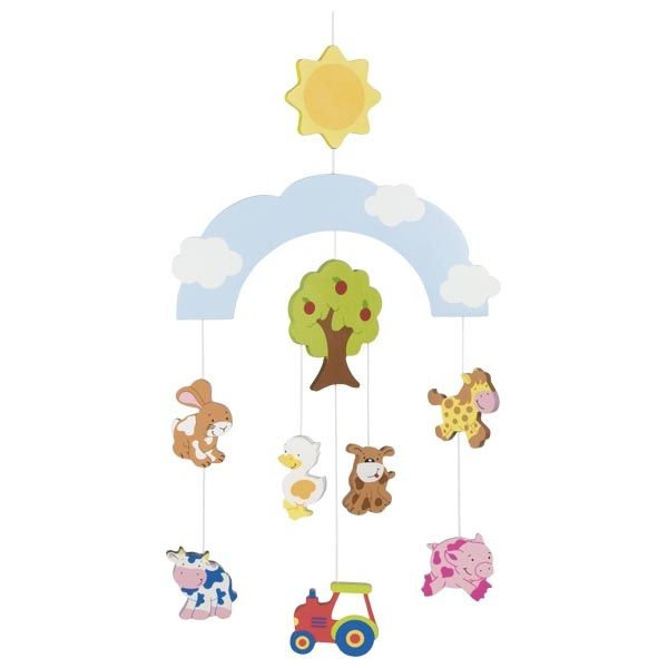 Goki 52901 - Babymobiel - Hout - Multi