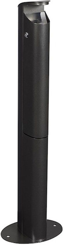 Rossignol Koa staande asbak 2,5 L grijs metaal