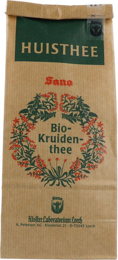 Sano Thee Huis Losse Thee - 70g - Kruidenthee - Aardbei