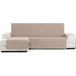 ECOMMERC3 Chaiselong Bankovertrek, normale linkerkant, elastisch, voor rugleuning, zitting en armleuningen, beige