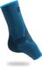 Aqtivo - Support élastique de cheville avec coussinets malléolaires en silicone - Large - Bleu