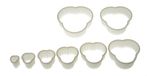 Silikomart Wonder Cakes by 72.309.87.0069 Uitsteekset voor koekjes of decoraties, suikerpasta, cloverform, nylon, wit, 3,5 x 12,5 x 13,5 cm