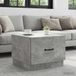 Maison Exclusive Table basse aspect béton, 49 x 50 x 37 cm, en panneau de particules