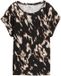 Tom Tailor - T-shirt met patroon - Maat L - blurry animal design