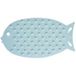 MSV Badmat, vis, wit, rubber, calciumcarbonaat, 80 x 150 cm