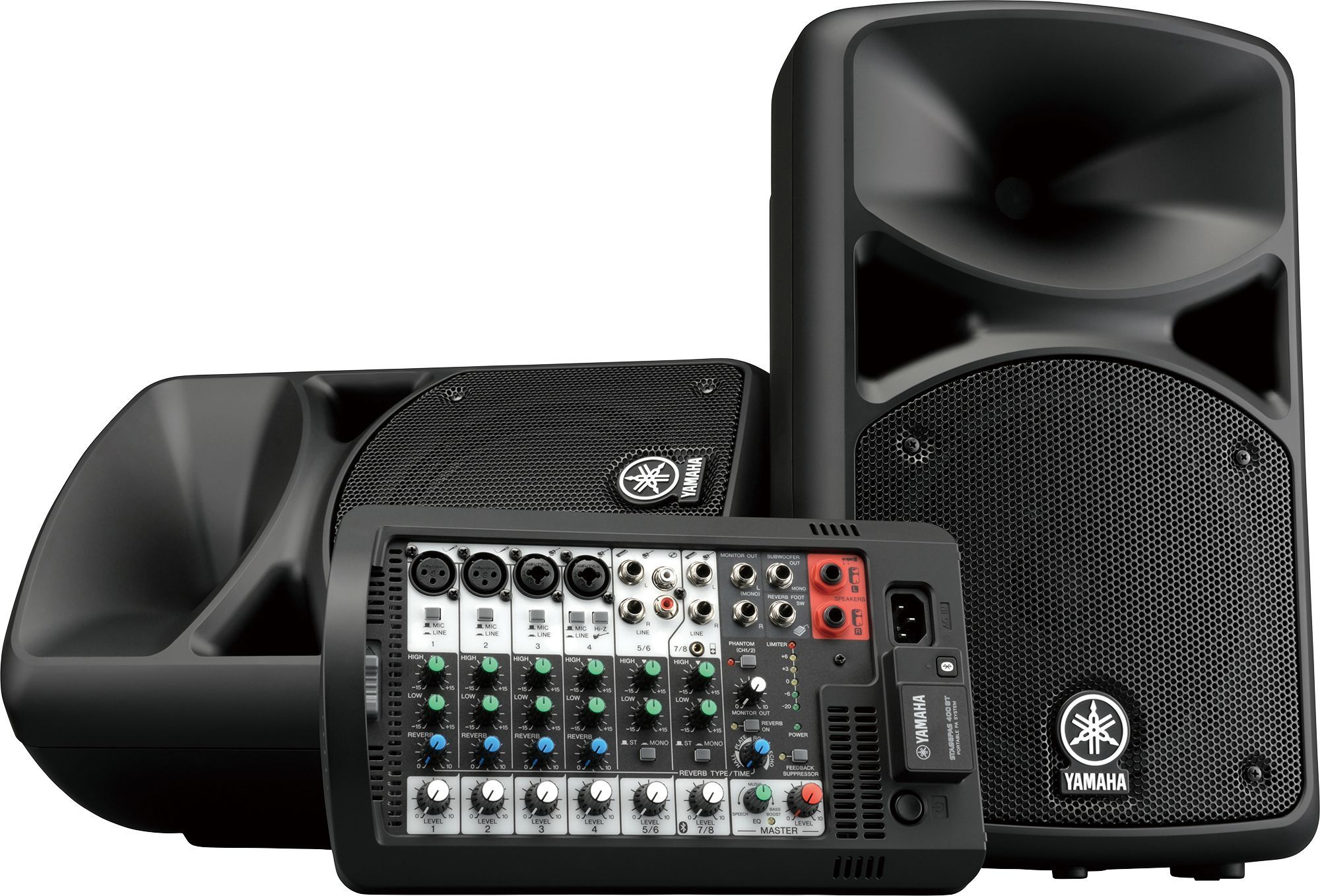 Yamaha Stagepas 400BT - Mobiel speakersysteem, 400 W, met Bluetooth