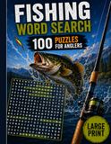 Fishing Word Search: 100 PUZZLES FOR ANGLERS