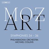 Symphonies BIS Records Mozart: Symphonies 34-36 (SACD)