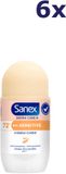 Sanex 6x Sanex Deo Roll-on - Dermo Sensitive 50 ml