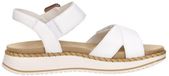 Remonte Platte Sandalen Dames Gebroken Wit Maat 42