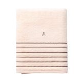 Scalpers Badhanddoek, beige met bruine strepen, 90 x 150 cm, 100% katoen, 470 g/m² Home