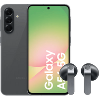 Samsung Galaxy A56 128GB Zwart 5G + Samsung Galaxy Buds4 Zwart