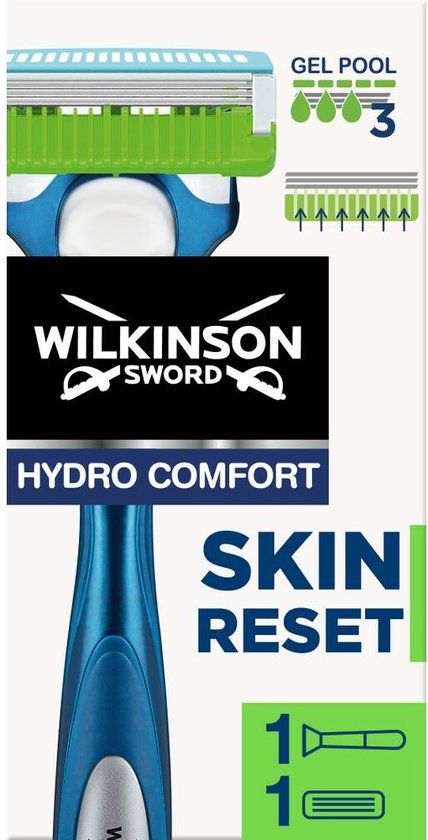 Wilkinson Hydro Comfort Scheermes Skin Reset - 3 Mesjes - Mannen