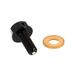 cyclingcolors 1 x olieafvoerschroef magnetisch met afdichting oliekuip afvoermoer afsluitschroeven ideaal voor bromfiets scooter motorfiets auto quad motor oliebak, M8 x 1,25 20 mm
