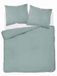 KARO Puur Adamaszek Housse de couette 220x200cm Menthe Verte Coton