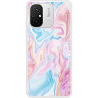 Verstevigd hoesje met sublimatie bedrukking, compatibel met Xiaomi Redmi 12C Soap